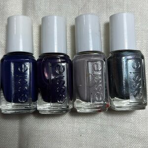 Essie bundle of 4 colors mini (blue/purple)